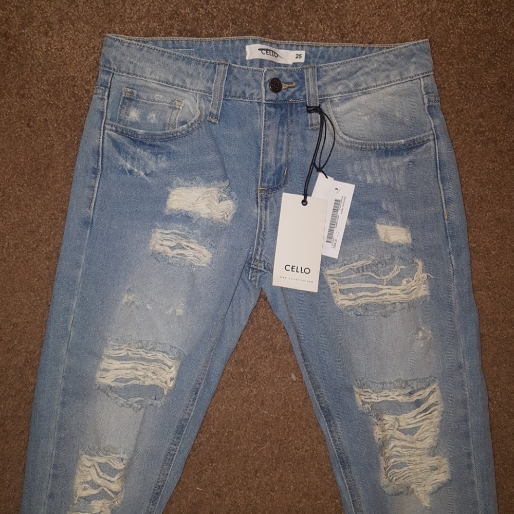 Women's CELLO Jeans, Slim Straight, Size 25